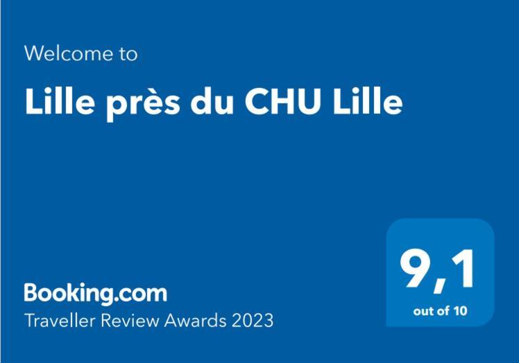 Lille Pres Du Chu Lilleアパートメント エクステリア 写真